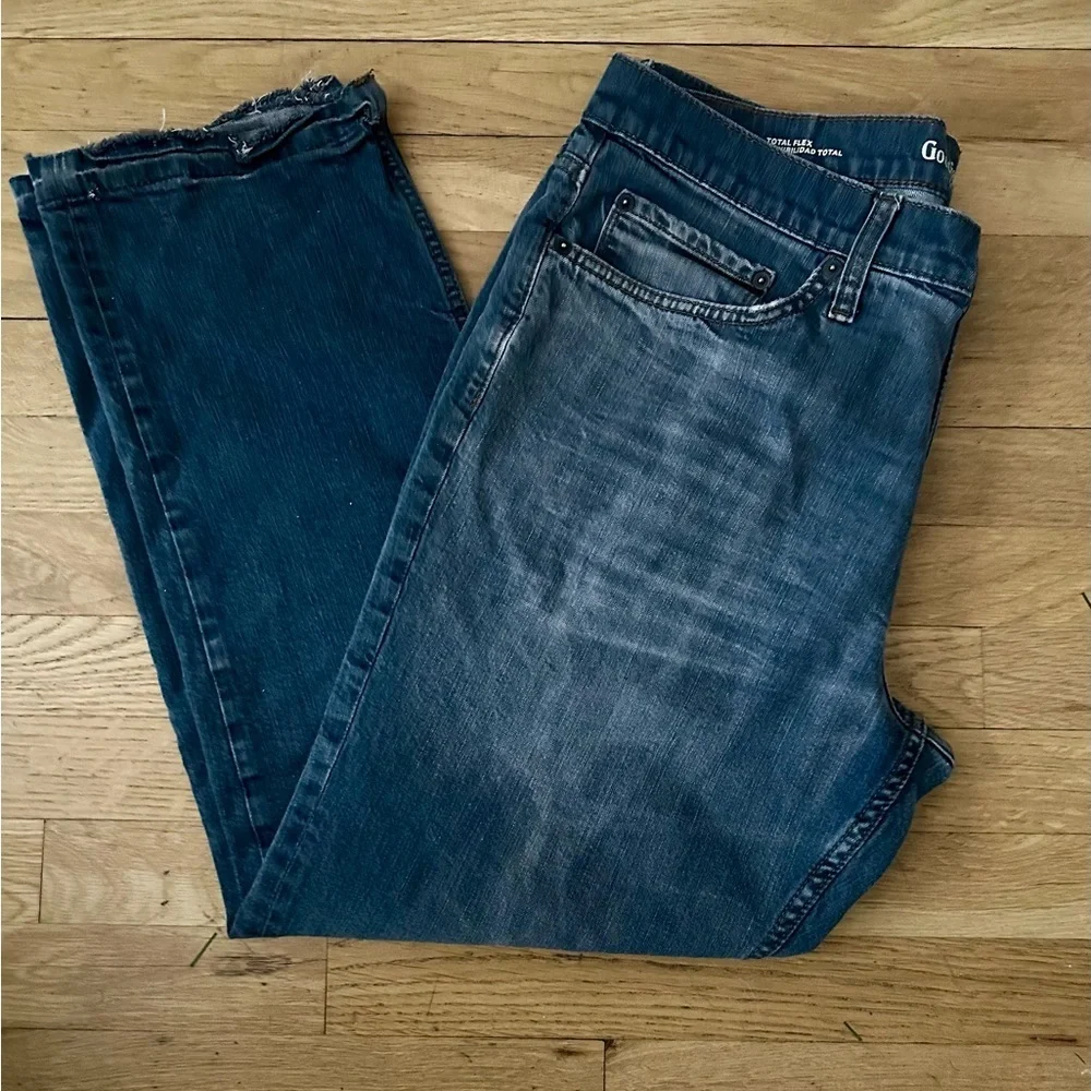 ✨Goodfellow Slim Straight Stretch Denim Jeans‎ Mens 36x30 Blue NWOT✨